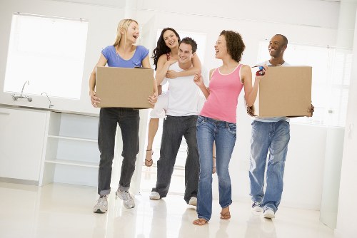 Careful packing and handling for Bow house removals