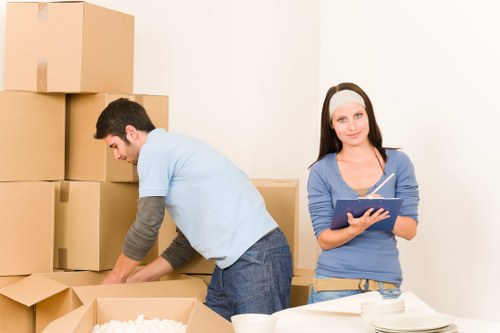 Professional removalists handling a residential move in Bow