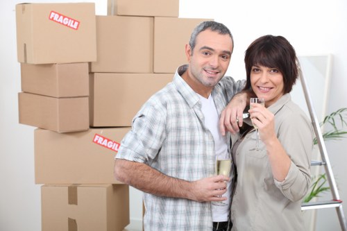 Packing and loading assistance for a move in Bow